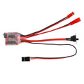 Mini RC Car 30A Brushed ESC Forward Reverse Brake Dual Way Motor Speed Controller for 1/16 1/18 1/24 Car Boat Tank
