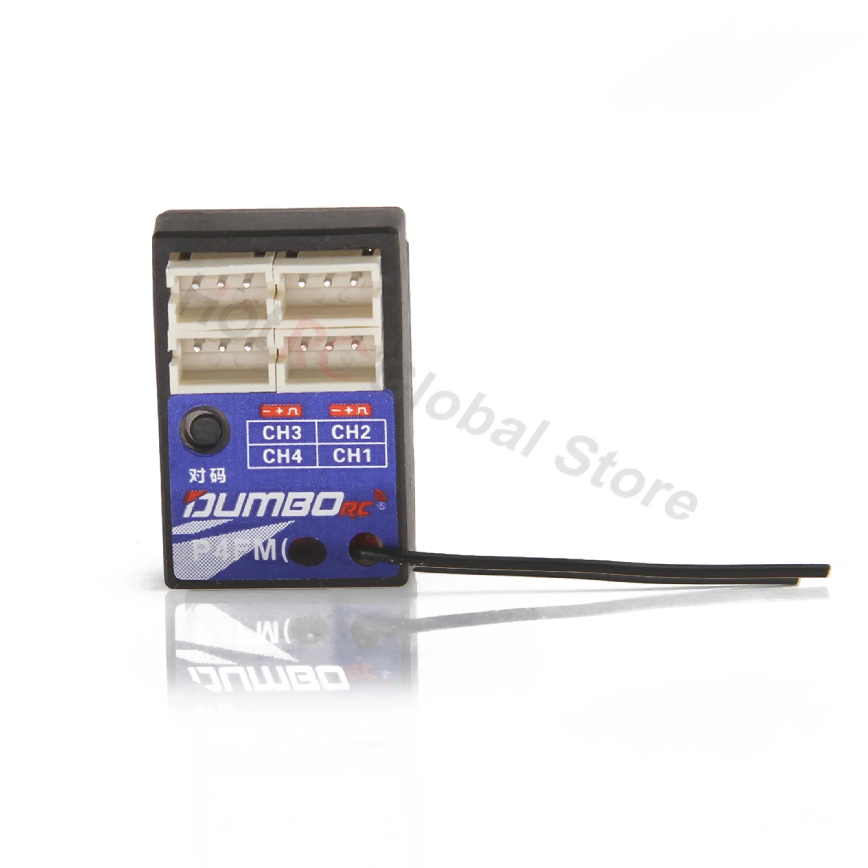 DUMBORC P6FG X10FG X6DC P4FMG MINI X10F 4CH 6CH 10CH Receiver 4.8-10V Voltage Return for DUMBORC Transmitter RC Car Boat Tank